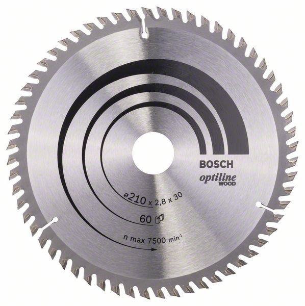 PIŁA TARCZOWA H OPTILINE WOOD 210*2,8*30/60Z (1 SZT)