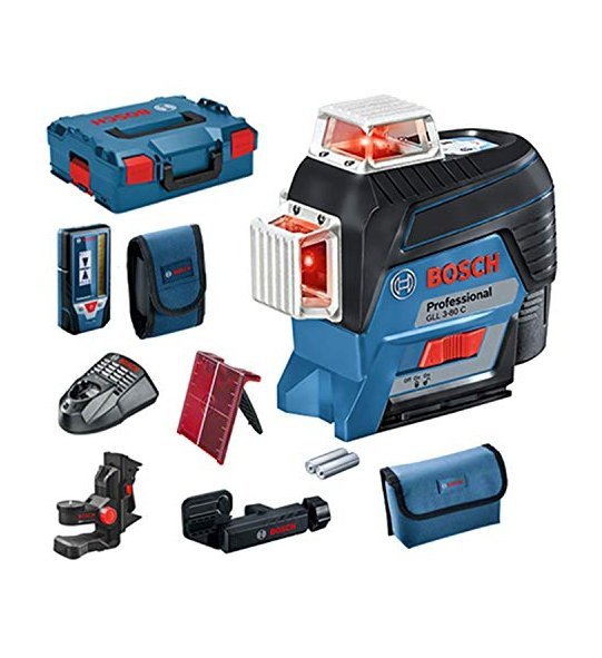 LASER LINIOWY GLL 3-80 C + LR7 LBOXX (1 KPL)
