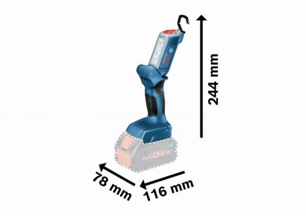 LATARKA AKUMULATOROWA GLI 18V-300 (1 SZT)