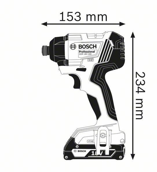 KLUCZ UDAROWY AKUMULATOROWY GDR 180-LI 2*2.0 AH (1 SZT)