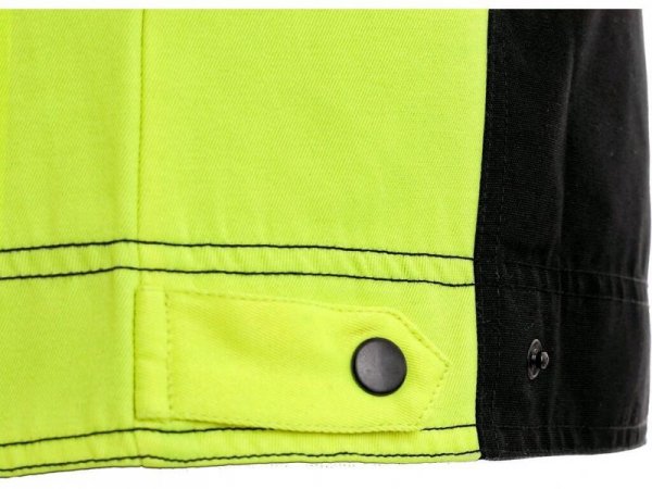 BLUZA/KURTKA CXS SIRIUS BRIGHTON CZARNO-ŻÓŁTA ROZM.48 (1 SZT)