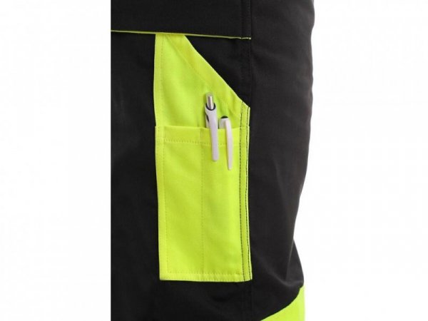 SPODNIE CXS DO PASA SIRIUS BRIGHTON CZARNO-ŻÓŁTE ROZM.50 (1 SZT)