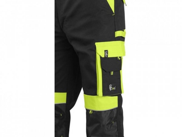 SPODNIE CXS DO PASA SIRIUS BRIGHTON CZARNO-ŻÓŁTE ROZM.50 (1 SZT)