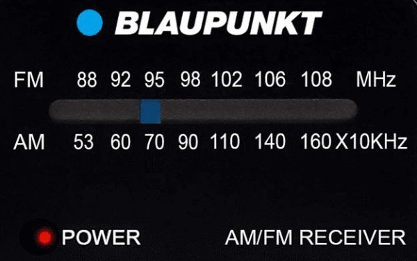 RADIO KIESZONKOWE AM/FM PR4BK (1 SZT)