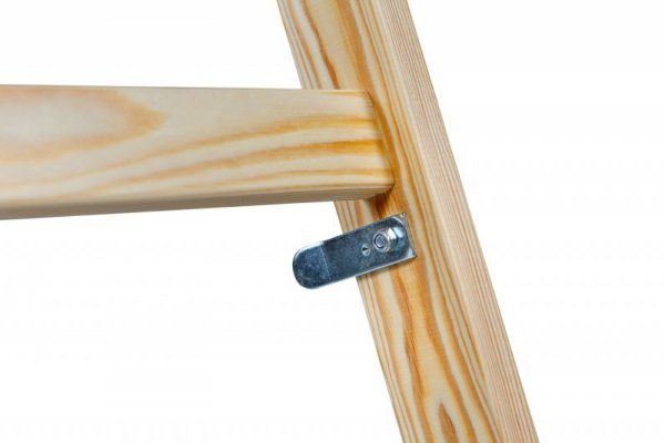 DRABINA DREWNIANA BRAKET STANDARD 2X4 SZCZEBLE 124CM (1 SZT)
