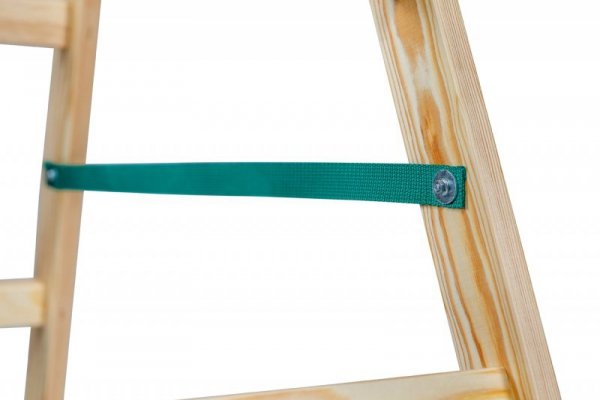DRABINA DREWNIANA BRAKET STANDARD 2X6 SZCZEBLI 182CM (1 SZT)