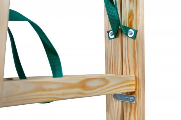 DRABINA DREWNIANA BRAKET STANDARD 2X7 SZCZEBLI 211CM (1 SZT)