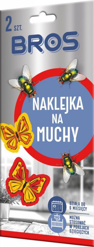 NAKLEJKA NA MUCHY 2SZT (1 SZT)