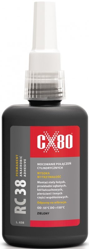 KLEJ DO MONTAŻU ŁOŻYSK I PIERŚCIENI ZIELONY 50ML (1 SZT)