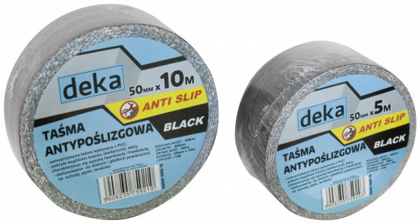 TAŚMA ANTYPOŚLIZGOWA ANTI SLIP BLACK 50MM*5M CZARNA (1 SZT)