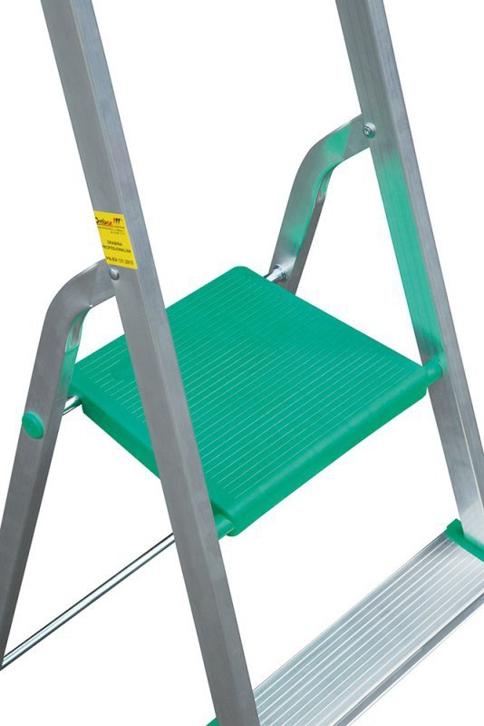 DRABINA ALUMINIOWA WOLNOSTOJĄCA 156CM 3 STOPNIE + PODEST (1 SZT)