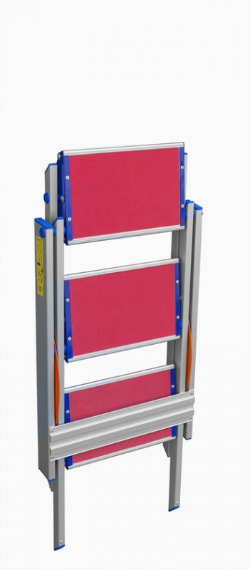 SCHODKI SKŁADANE 70CM 3 STOPNIE (1 SZT)