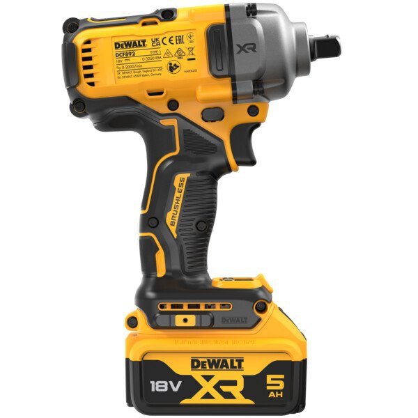 AKUMULATOROWY KLUCZ UDAROWY 1/2&#039; XR 18V 2*5.0 AH  812 NM (1 SZT)