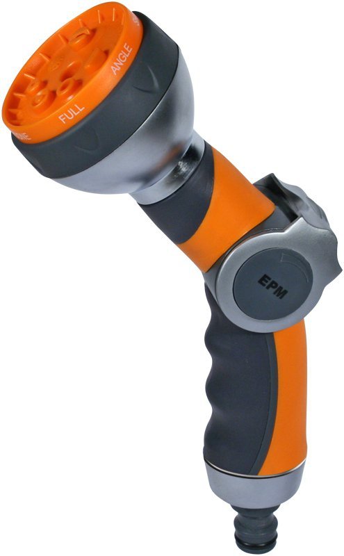 ZRASZACZ PISTOLETOWY REGULOWANY 7-FUNKCYJMY SOFT SILVER (1 SZT)