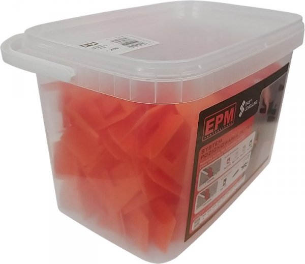 SYSTEM UKŁADANIA PŁYTEK EASY LEVELING 200 KLIPSÓW 1MM (1 OP)