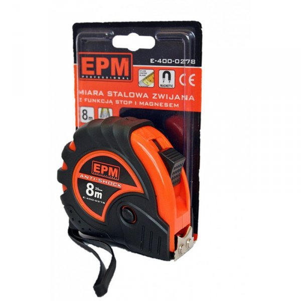 MIARA ZWIJANA ANTI-SHOCK 8M*25MM (1 SZT)