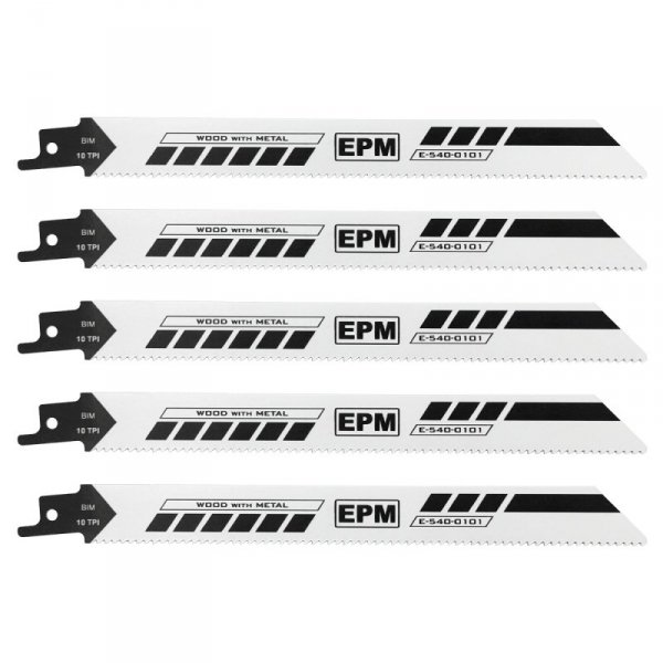 BRZESZCZOT DO PIŁY SZABLASTEJ 200MM 10TPI DREWNO S1022 5 SZT (1 KPL)