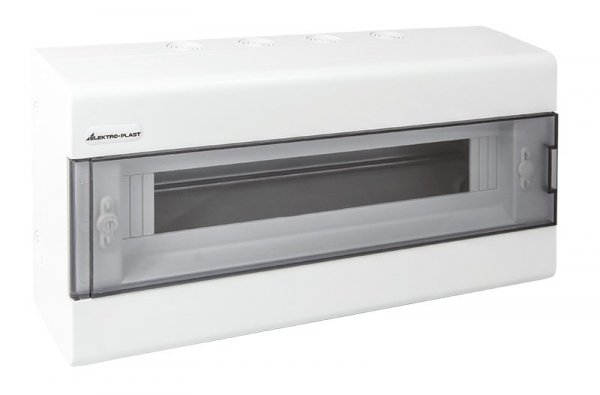 ROZDZIELNICA MODUŁOWA 1X18 NATYNKOWA IP40 SRN-18 1.5 (1 SZT)