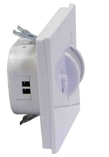 CZUJNIK RUCHU PIR BIAŁY 160 ST. 500W 9 METRÓW IP20 (1 SZT)