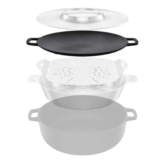 TALERZ ŻELIWNY GRILL CHEF (1 SZT)
