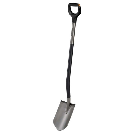 SZPADEL ERGONOMIC, OSTRY SZARY (1 SZT)