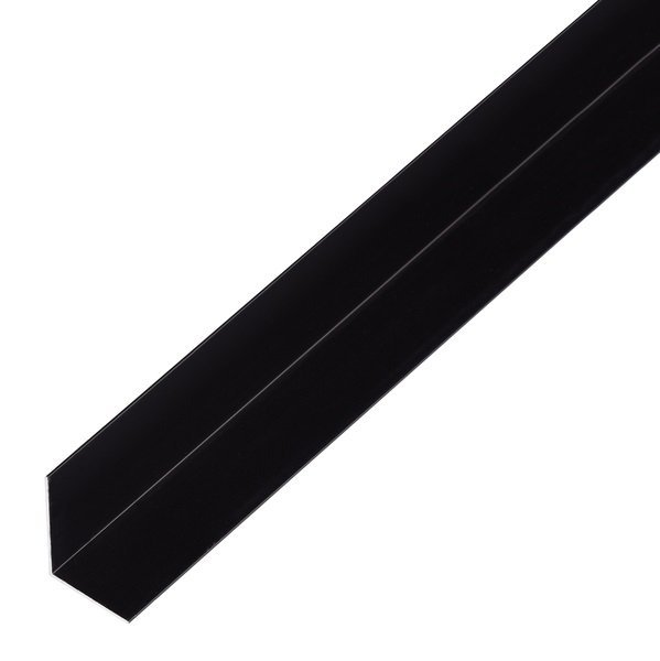 PROFIL KĄTOWY ALUMINIOWY ANODOWY CZARNY 1000X25X25X1,0 (1 SZT)