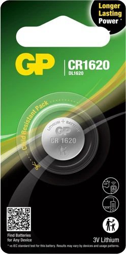 BATERIA GUZIKOWA LITOWA 3V CR1620 (5 SZT)