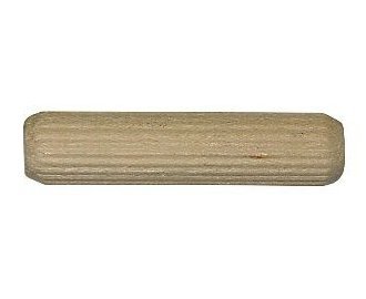 KOŁKI DREWNIANE RYFLOWANE 8*40MM/100SZT (1 STO)