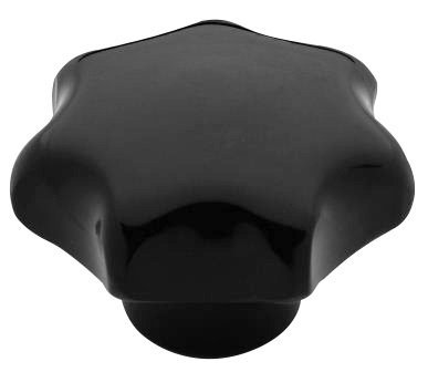 UCHWYT BAKELITOWY CZARNY M6*32MM DIN6336K (1 SZT)