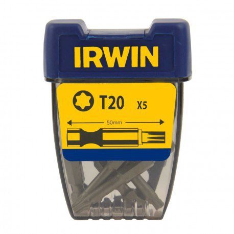 KOŃCÓWKA TYPU TORX 1/4&#039; DŁUGA 50MM 5 SZT. T20 (1 KPL)