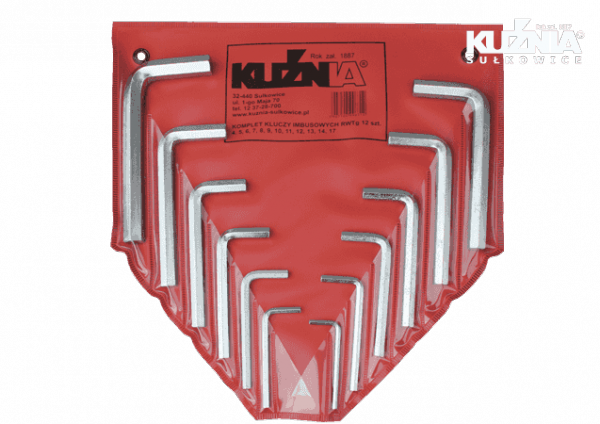 KOMPLET KLUCZY IMBUSOWYCH 8SZT (1 SZT)