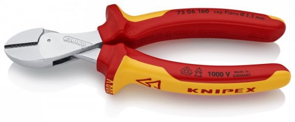 SZCZYPCE TNĄCE BOCZNE X-CUT 160MM,WYSOKIE PRZEŁOŻENIE DŹWIGN (1 SZT)