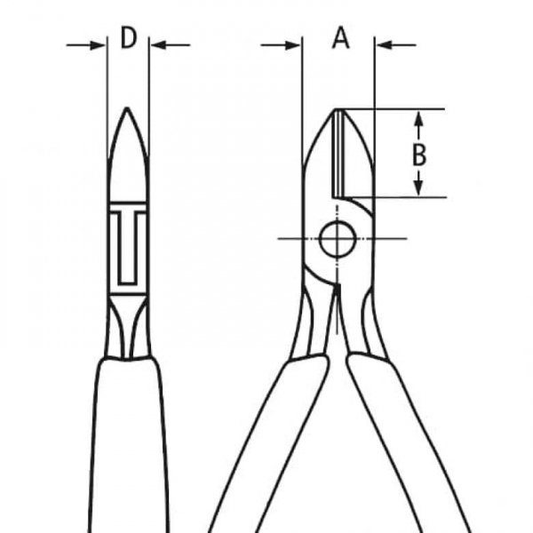 SZCZYPCE TNĄCE BOCZNE 115MM (1 SZT)