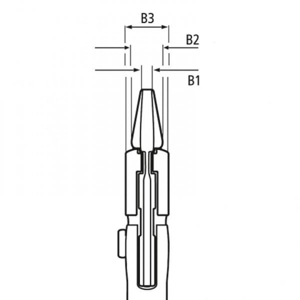 SZCZYPCE-KLUCZ OKSYDOWANE 250MM (1 SZT)