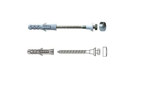 KOŁEK DO MOCOWANIA WC KPL-2SZT 10/6*80MM (1 KPL)
