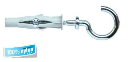 KOŁEK UNIWERSALNY Z HAKIEM SUFITOWYM 6/3.5*65MM (1 STO)