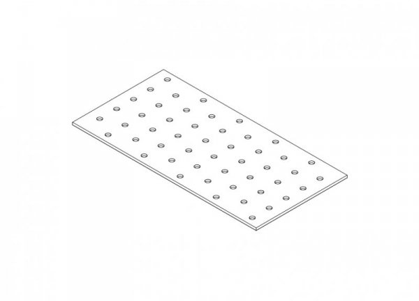 PŁYTKA MONTAŻOWA 1200*40*2.0MM (1 SZT)