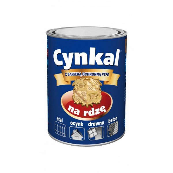 GRUNTOEMALIA AKRYLOWA CYNKAL 0,3L CZEKOLADOWY 8017 (1 SZT)