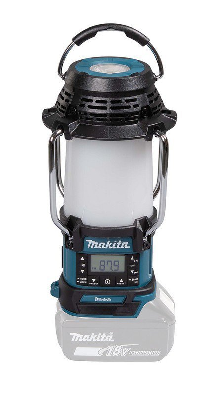ODBIORNIK RADIOWY Z LAMPĄ I LATARKĄ 18V FM BLUETOOTH USB (1 SZT)