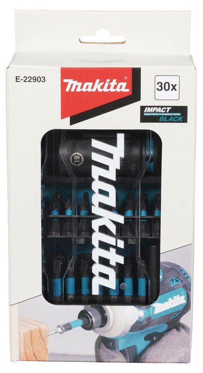 ZESTAW BITÓW I NASADEK IMPACT BLACK 30 EL. (1 OP)