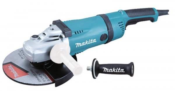 SZLIFIERKA KĄTOWA 230MM 2400W ANTIRESTART (1 SZT)