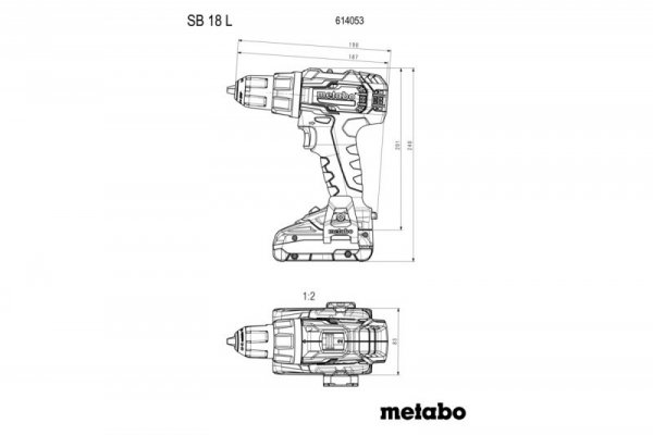 WIERTARKO-WKRĘTARKA AKUM.UDAROWA 18V SB 18 L 2*2.0AH (1 SZT)