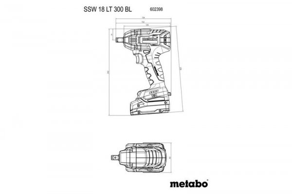 ZESTAW COMBO 18V BS 18 LT BL + SSW 18 LT 300 BL 2*5.2AH (1 SZT)