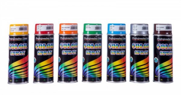 SPRAY 400ML ŻÓŁTY (1 SZT)