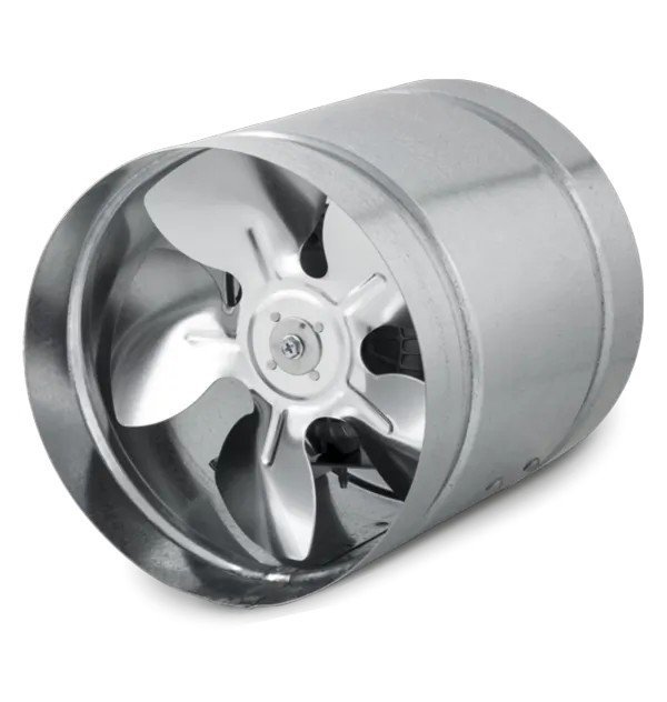WENTYLATOR KANAŁOWY PRZEMYSŁOWY ARW 200, METALOWY (1 SZT)