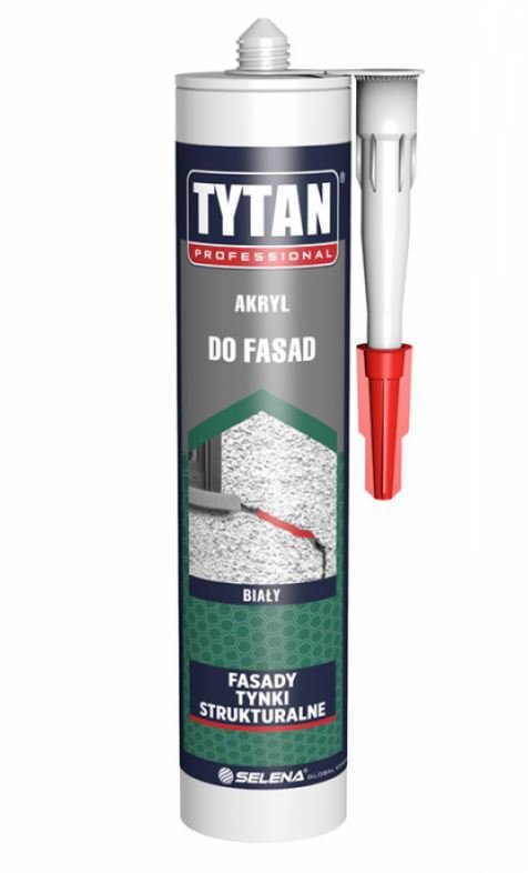 AKRYL TYTAN DO FASAD 280ML BIAŁY (1 SZT)