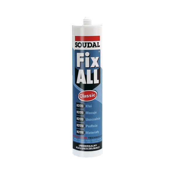 USZCZELNIACZ HYBRYDOWY FIX ALL CRYSTAL BEZBARWNY 290ML (1 SZT)
