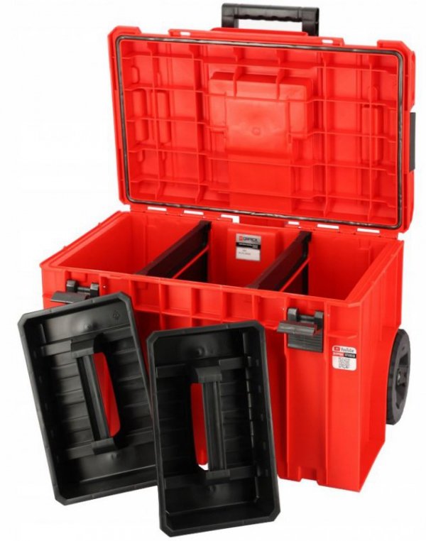 SKRZYNKA NARZĘDZIOWA QBRICK ONE ULTRA HD RED CART (1 SZT)