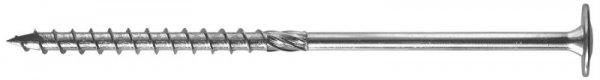WKRĘT DO DREWNA Z KOŁNIERZEM NA TORX OCYNKOWANY 10*140MM T40 (50 SZT)