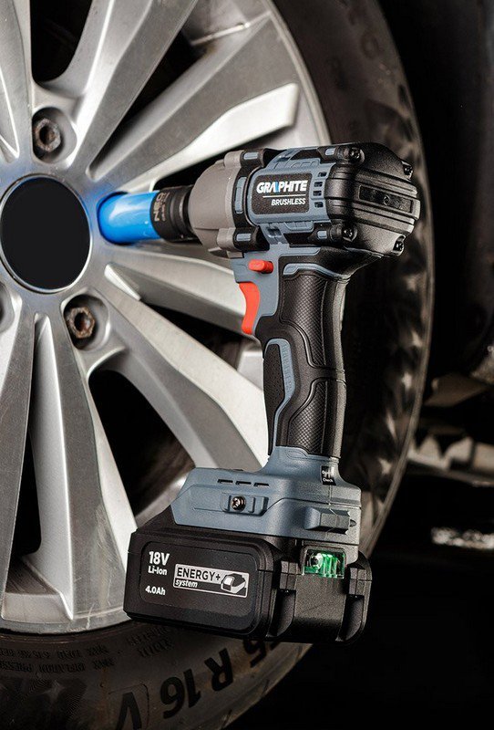 KLUCZ UDAROWY BEZSZCZOTKOWY ENERGY 18V LI-LON BEZ AKUM 450NM (1 SZT)